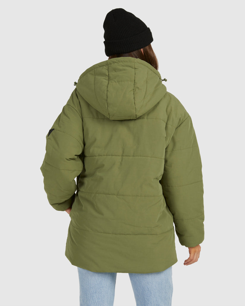 Womens Ocean Ways Puffer Jackets