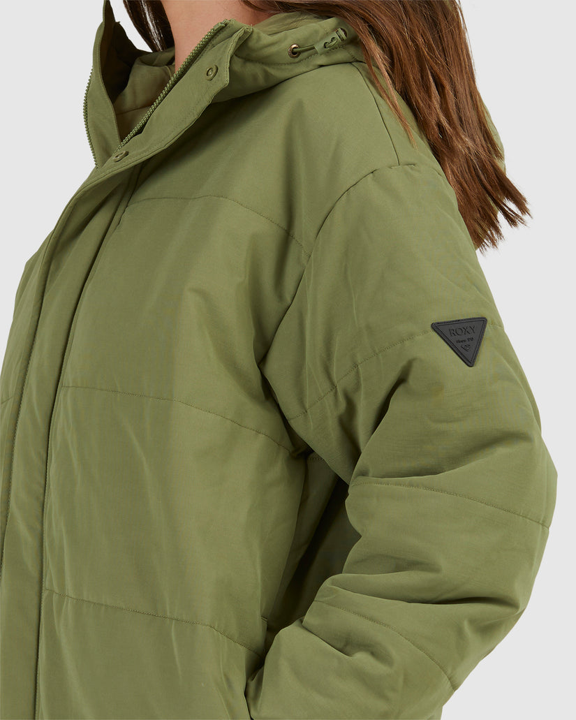 Womens Ocean Ways Puffer Jackets