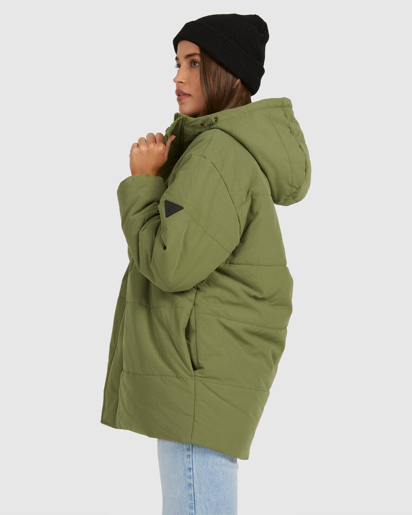 Womens Ocean Ways Puffer Jackets