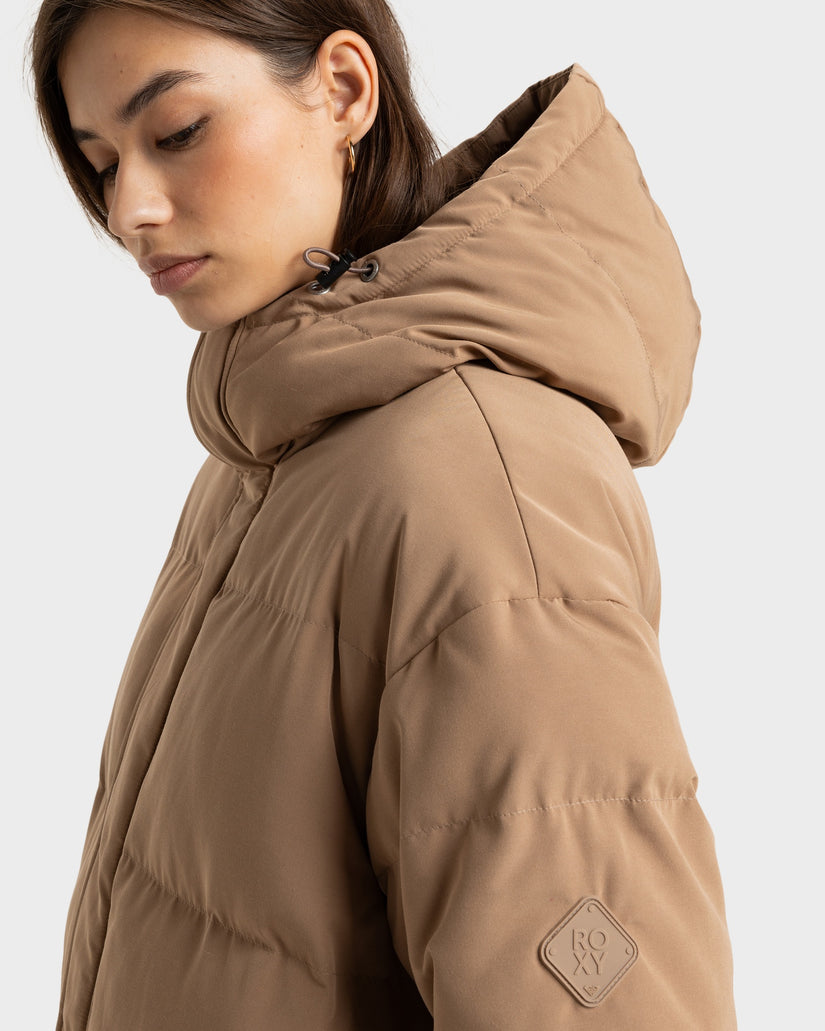 Womens Ocean Ways Puffer Jacket