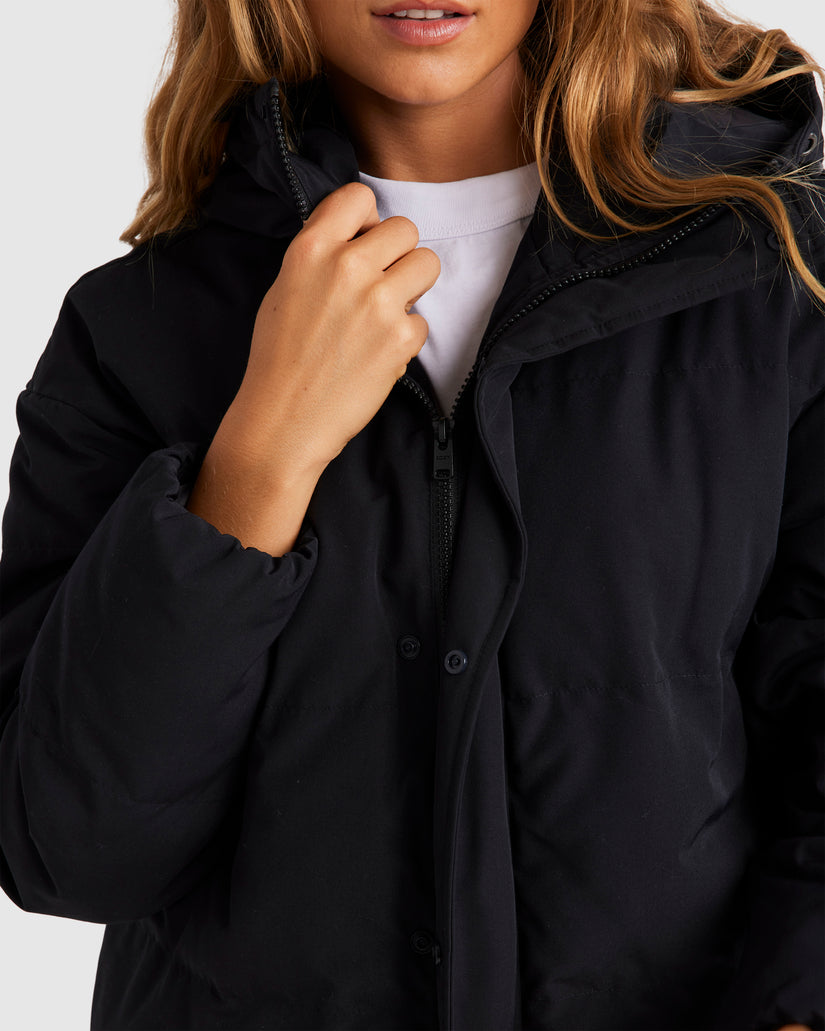 Womens Ocean Ways Puffer Jacket