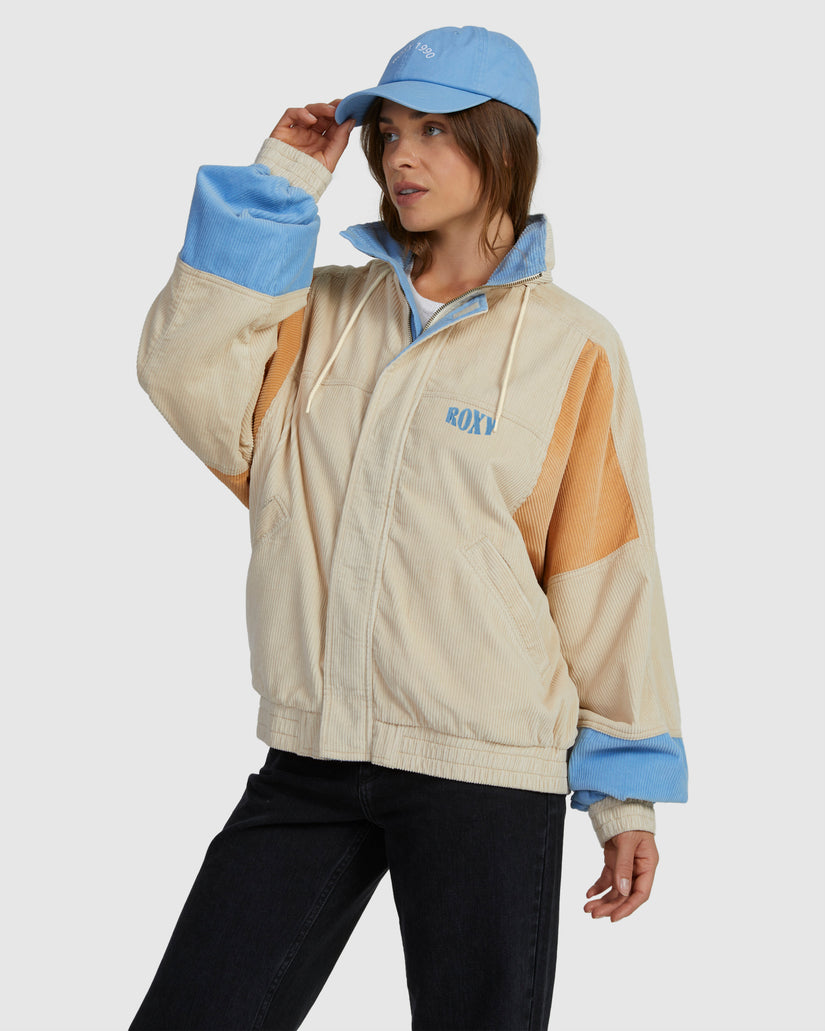 Womens Strike A Cord Pop Over Jacket