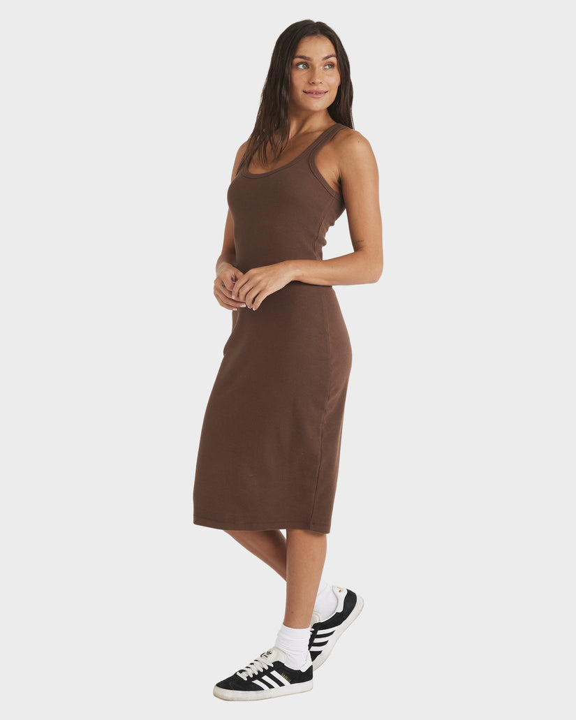 Womens Base Rib Dress