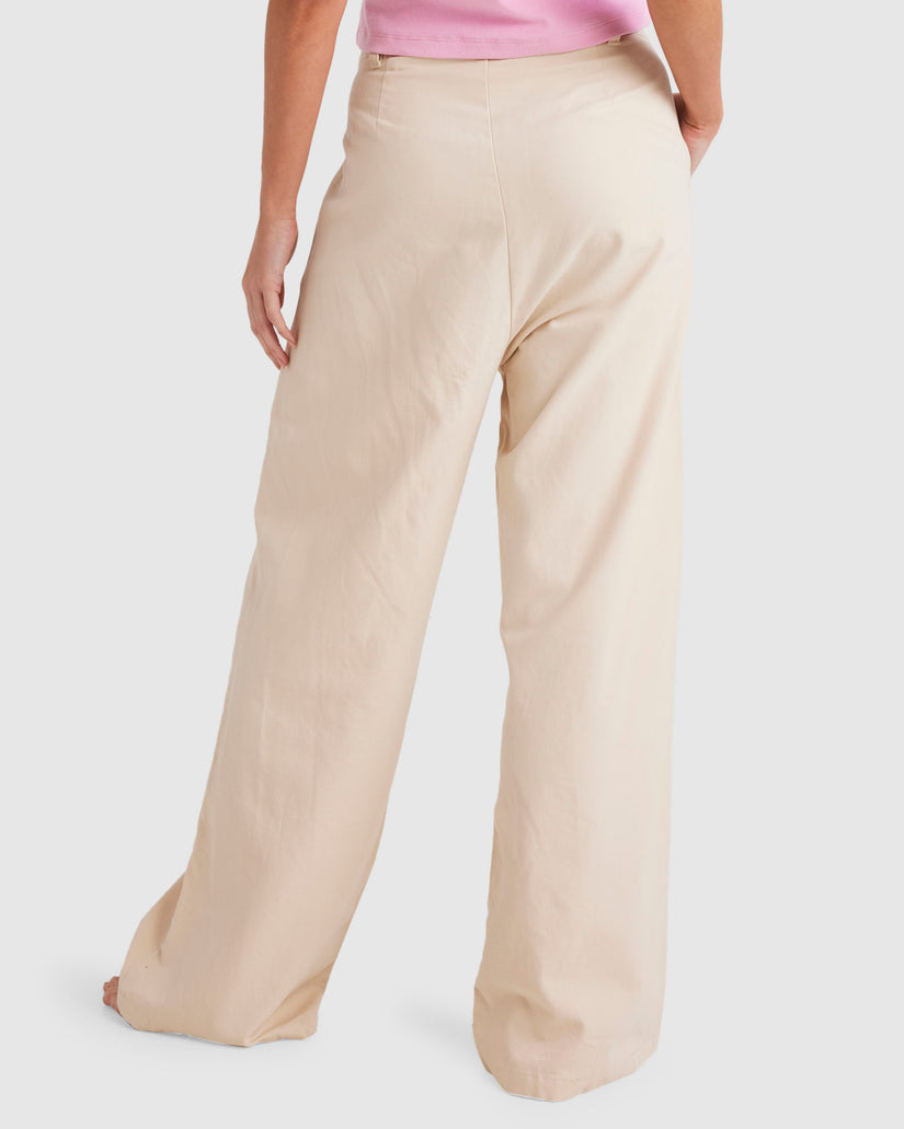 Womens Sunny Canvas Trousers