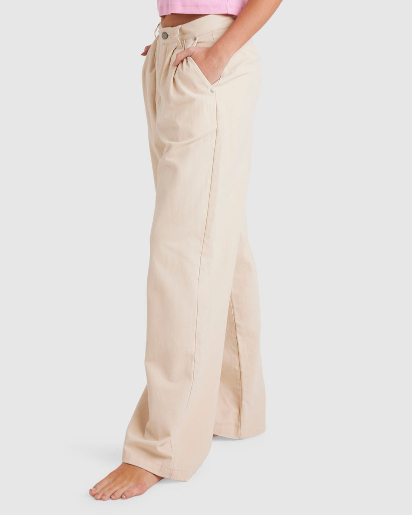 Womens Sunny Canvas Trousers