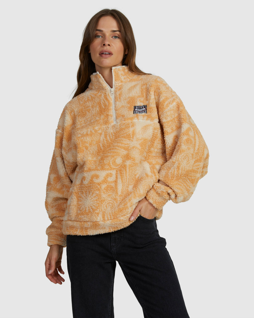 Womens Jive Talking Half Zip Fleece