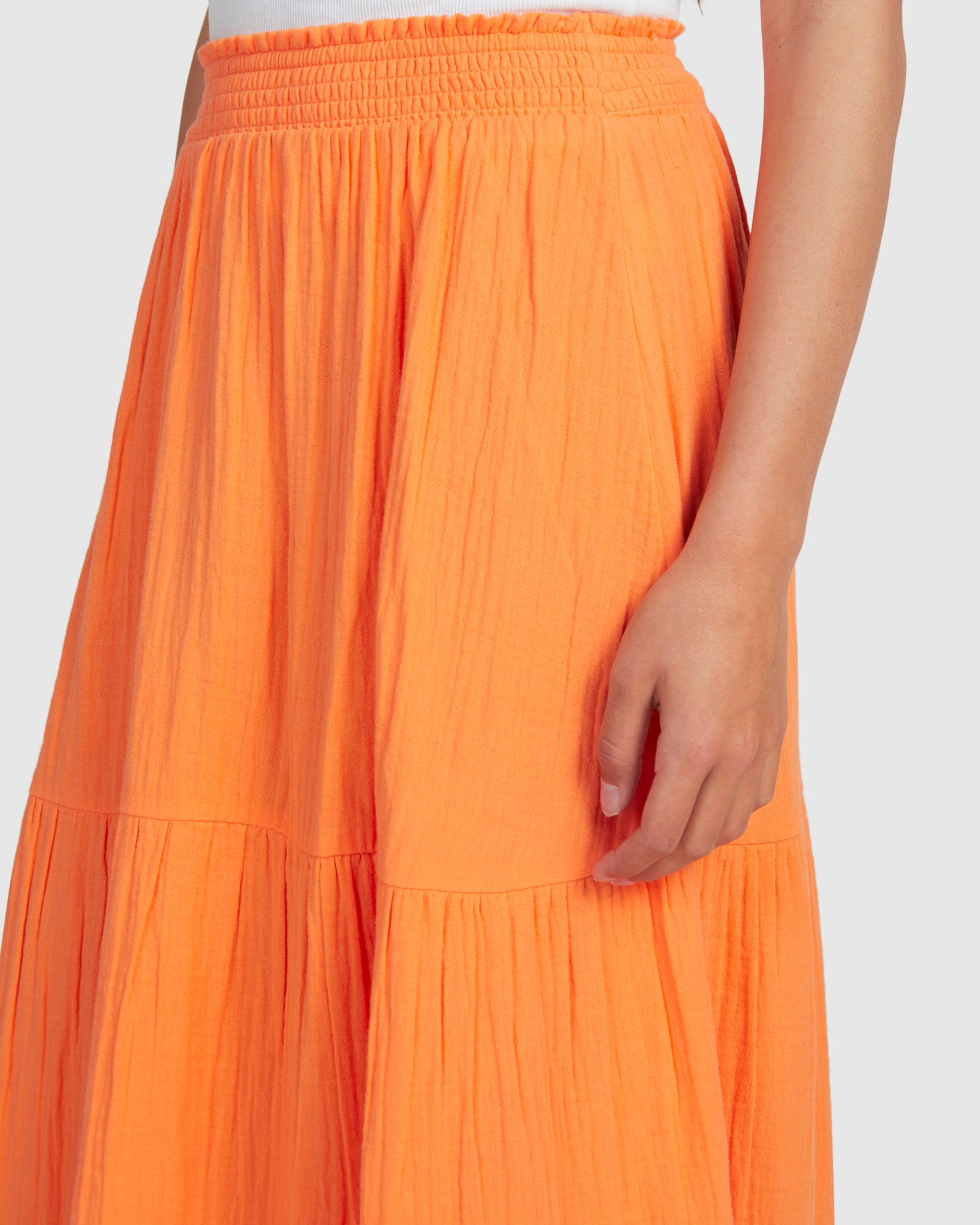 Orange skirt nz best sale