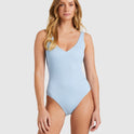 Womens Rib Roxy Love One-Piece Swimsuit