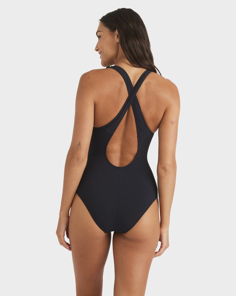 Womens Cool Down Active One Piece Swimsuit