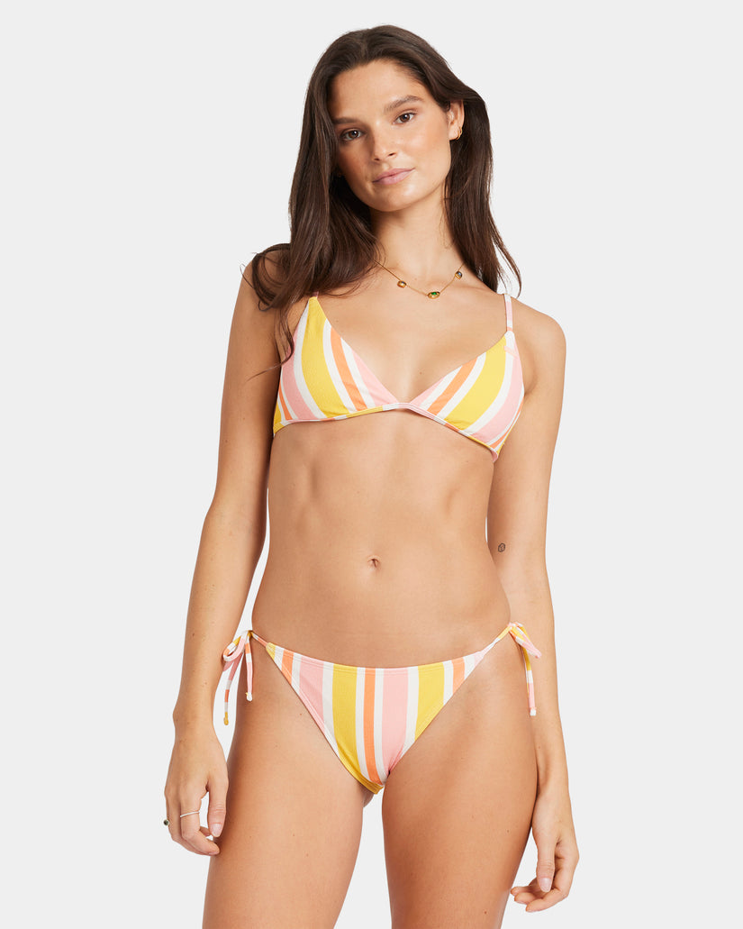 Womens Bazaar Medium Coverage Bikini Top