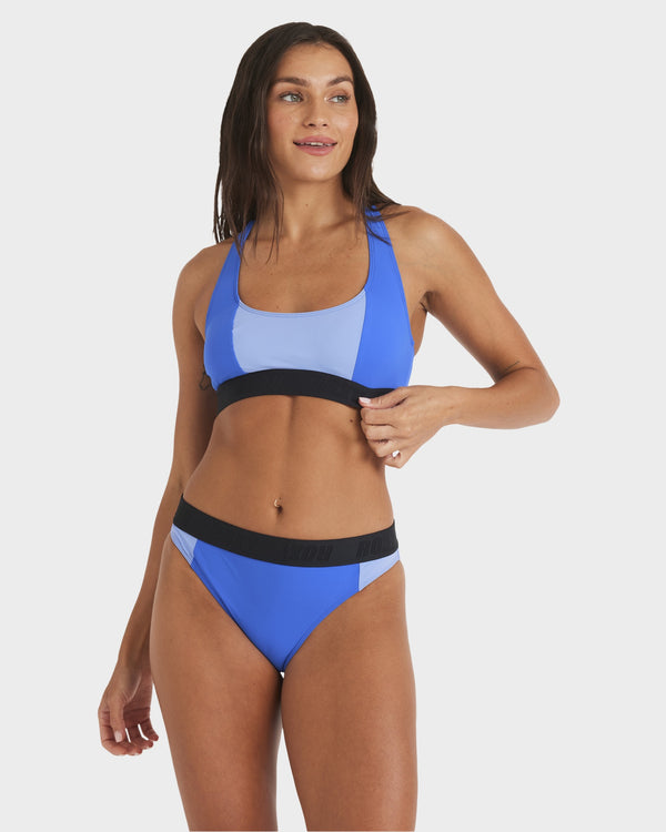 Womens Block Active Bikini Top