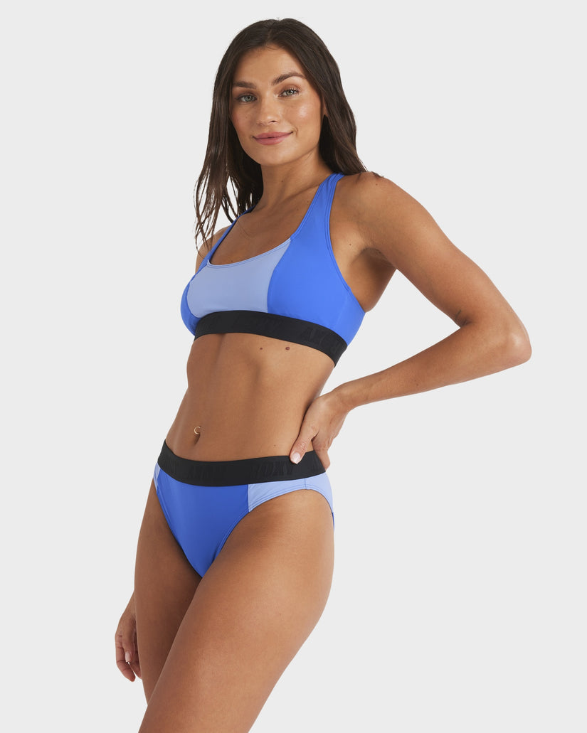 Womens Block Active Bikini Top