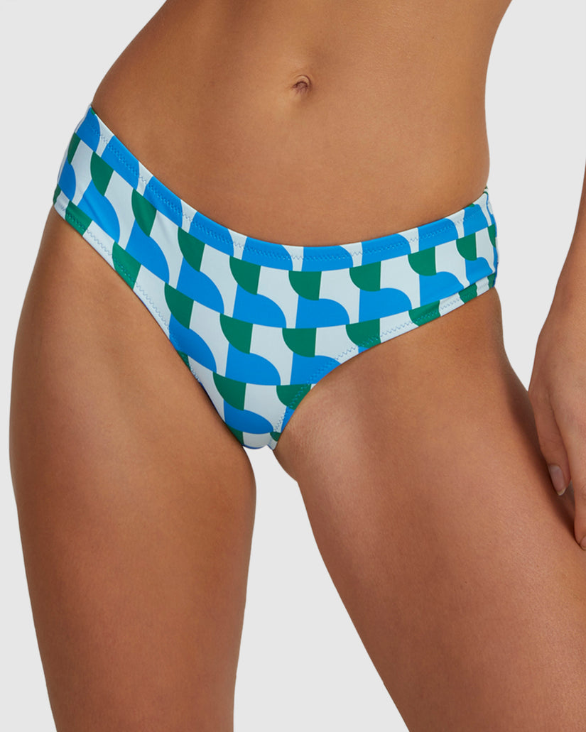 Womens Geo Vibe Hipster Bikini Bottom