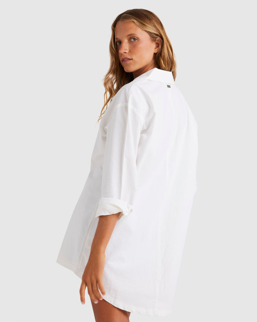 Womens Sun And Sand Beach Shirt Cover-Up